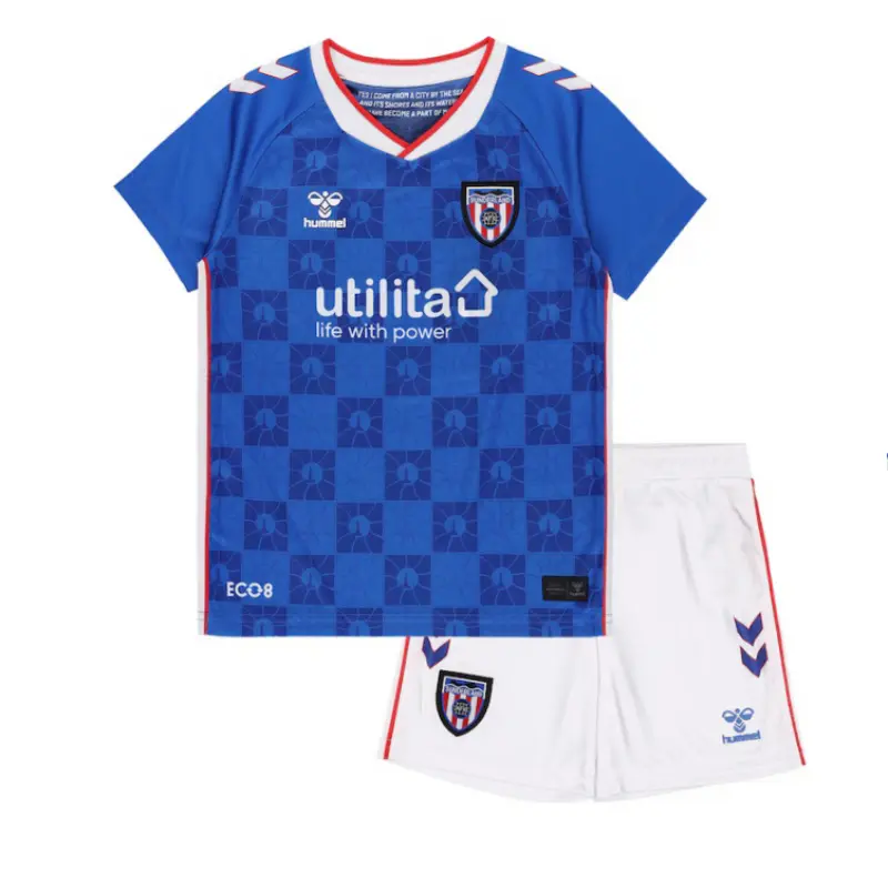 Camiseta Sunderland AFC 2025/2026 Away Azul Niño Kit