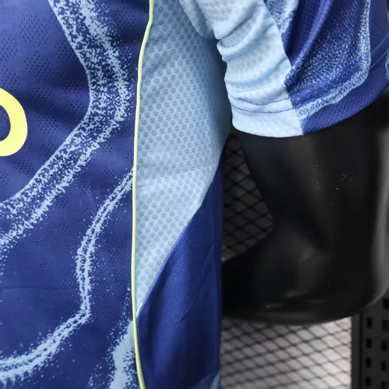 Camiseta Ajax 2025/2026 Away Azul (EDICIÓN JUGADOR)