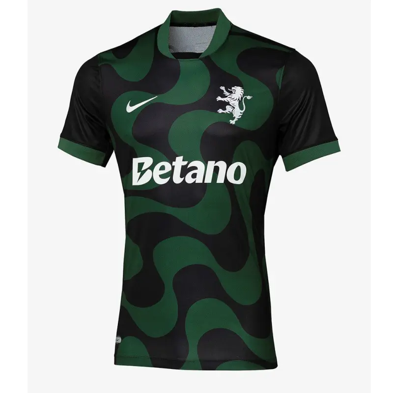 Camiseta Lisboa 2025/2026 Third Negro/Verde