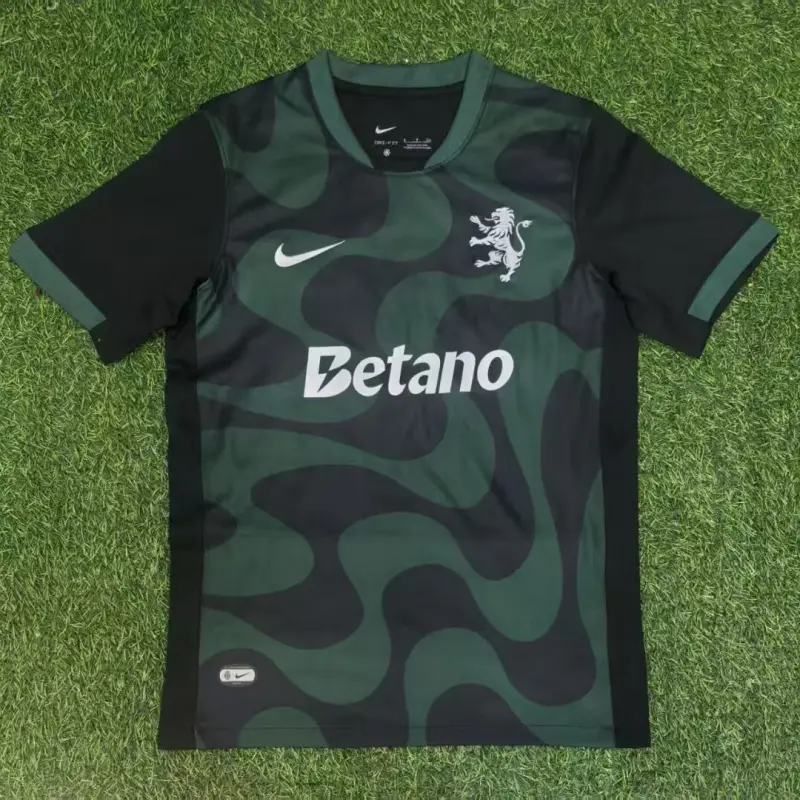 Camiseta Lisboa 2025/2026 Third Negro/Verde
