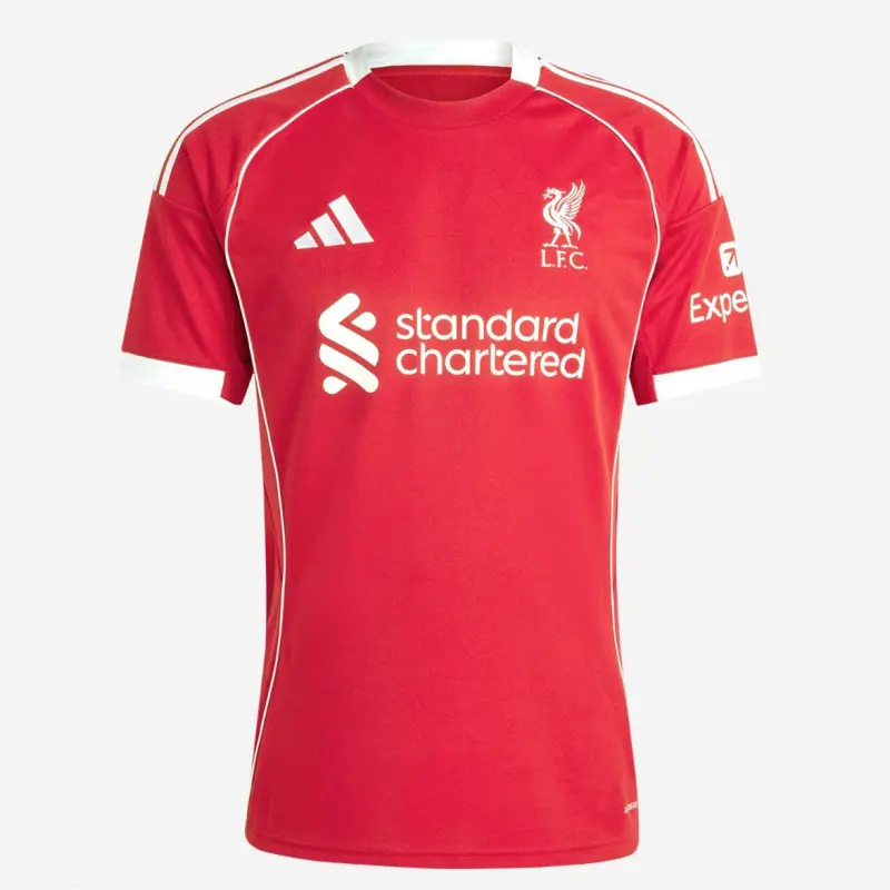 Camiseta Liverpool 2025/2026 Home Rojo