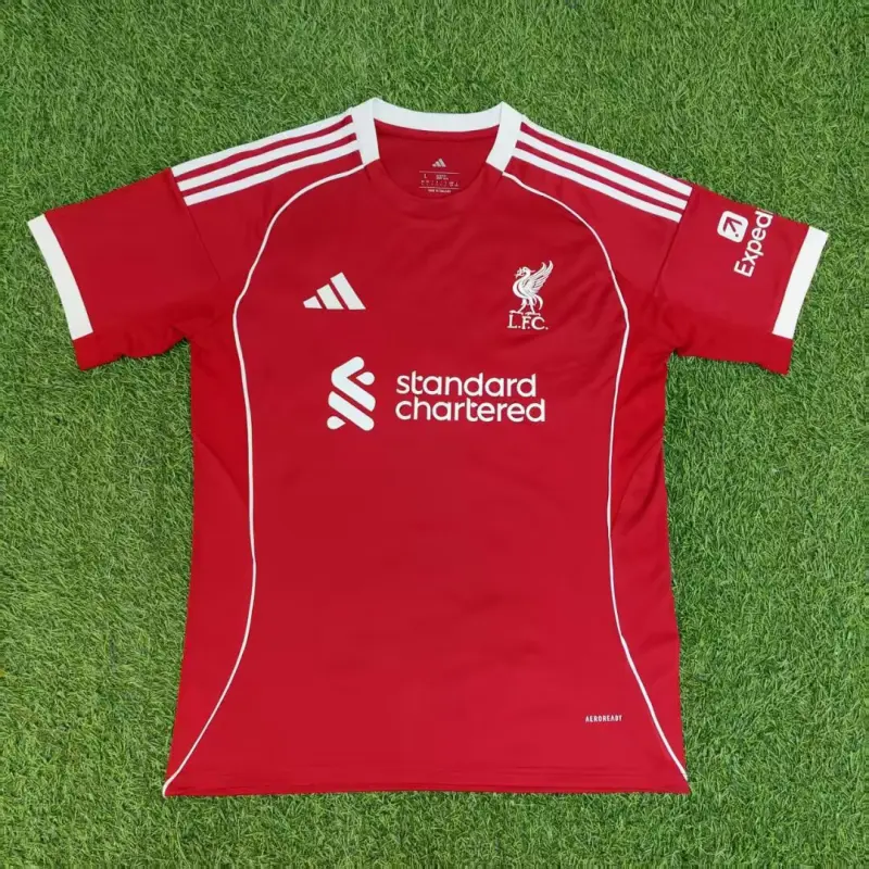 Camiseta Liverpool 2025/2026 Home Rojo