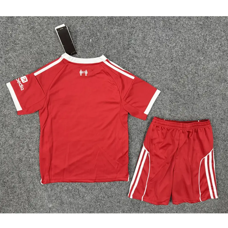 Camiseta Liverpool 2025/2026 Home Rojo Niño Kit