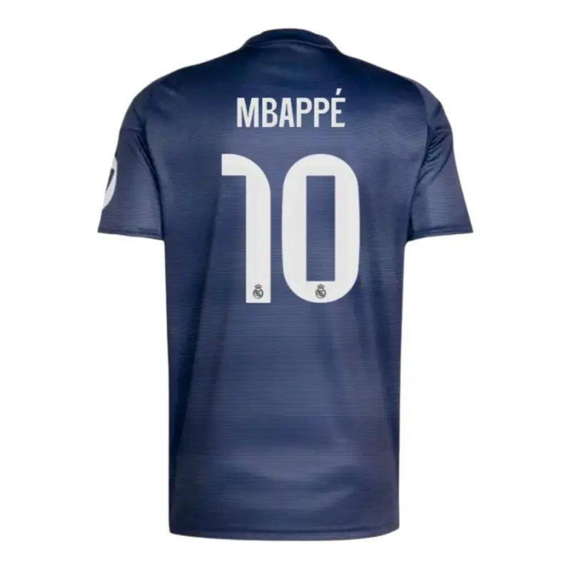 Camiseta MBAPPÉ 10 Real Madrid 2025/2026 Away Azul Marino