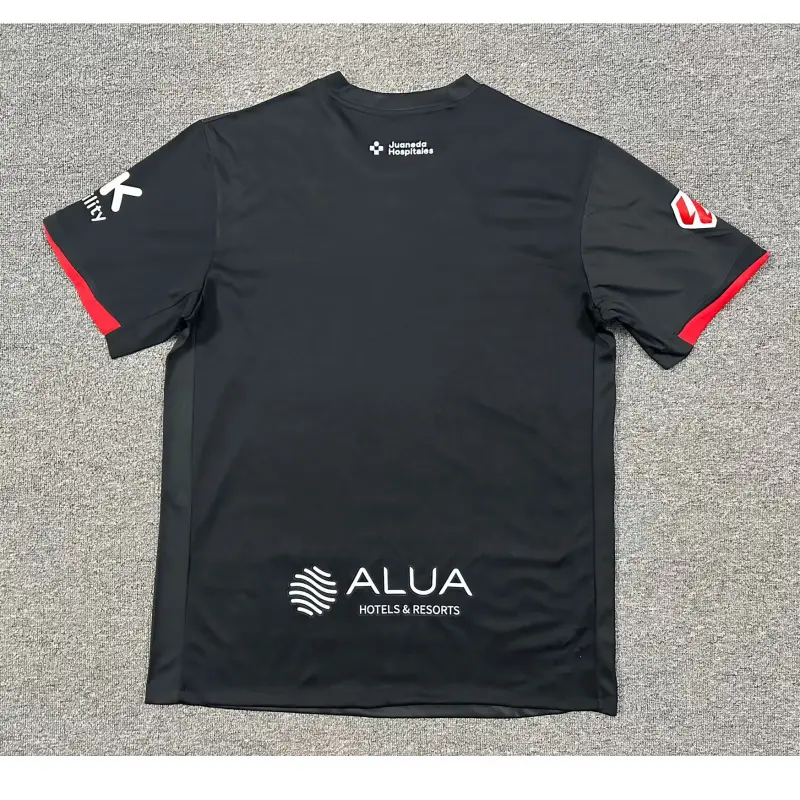 Camiseta RCD Mallorca 2025/2026 Third Negro con Parche La Liga