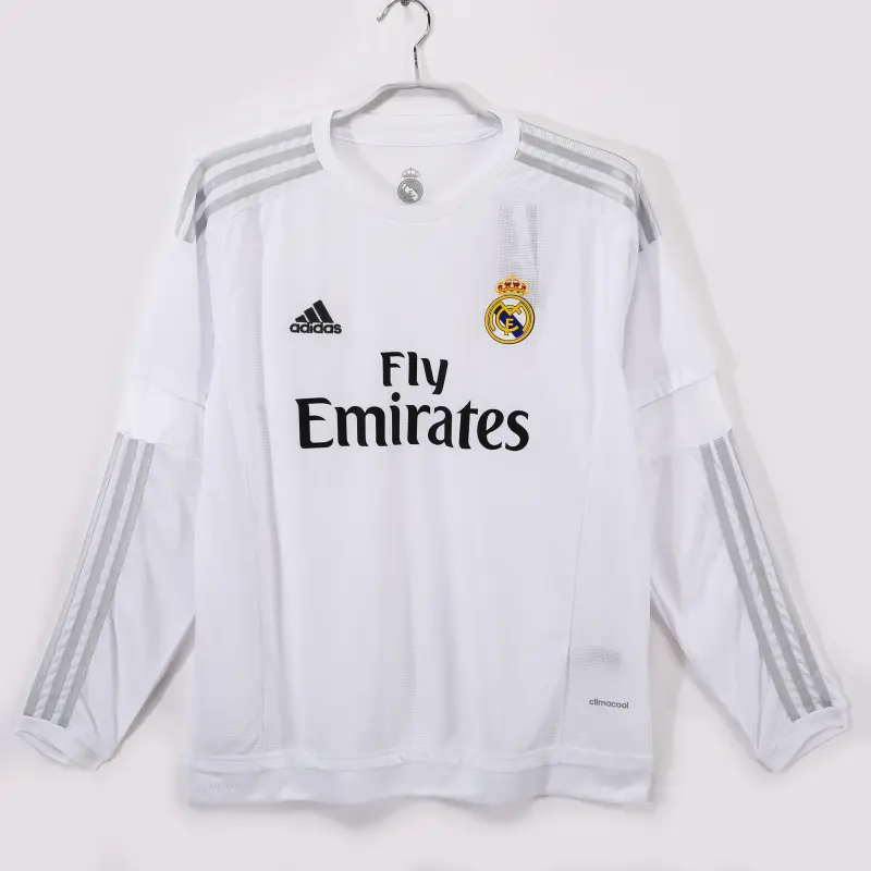 Camiseta Real Madrid 2015/16 Home Retro ML Blanco