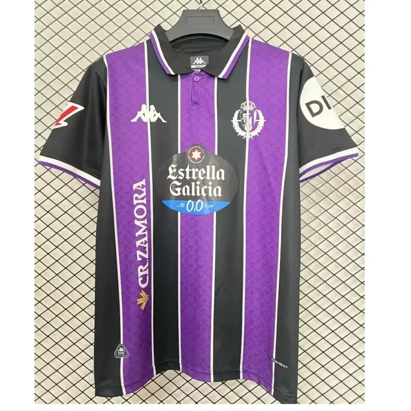 Camiseta Villarreal 2025/2026 Away Morado/Negro con Parche La Liga