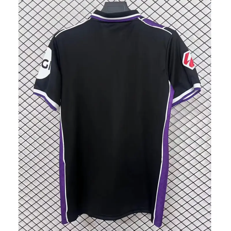 Camiseta Villarreal 2025/2026 Away Morado/Negro con Parche La Liga