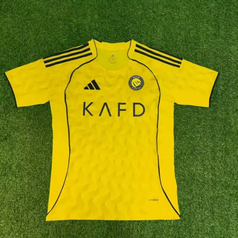 Camiseta Al Nassr 2025/2026 Home Amarillo