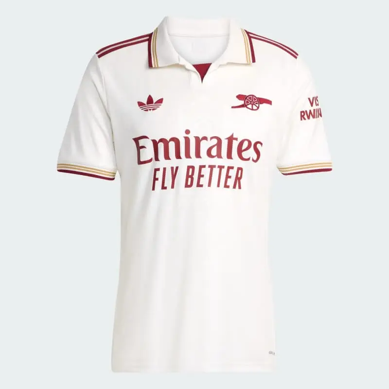 Camiseta Arsenal 2025/2026 Third Blanco