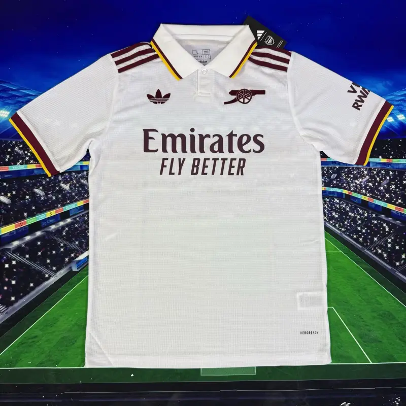 Camiseta Arsenal 2025/2026 Third Blanco