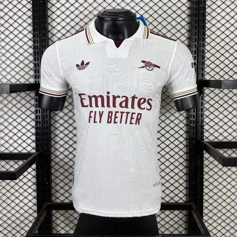 Camiseta Arsenal 2025/2026 Third Blanco (EDICIÓN JUGADOR)