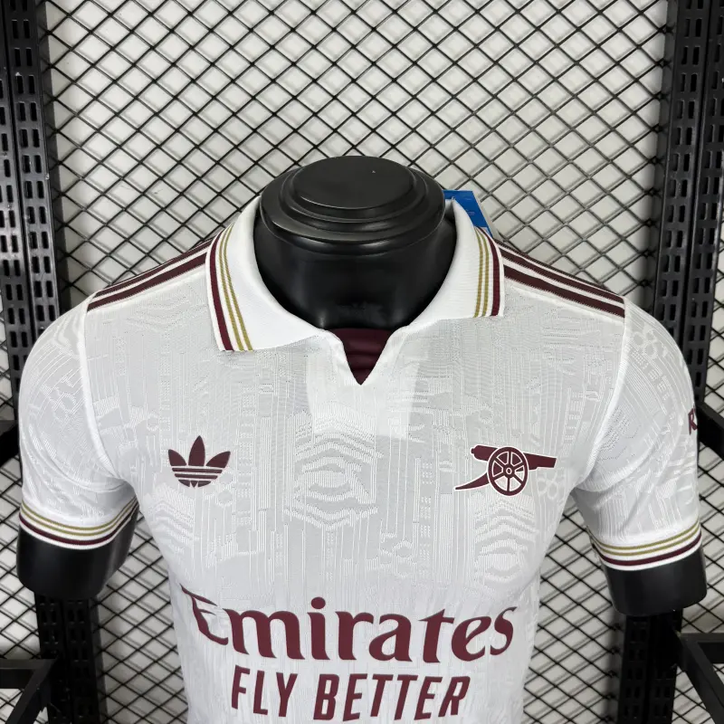 Camiseta Arsenal 2025/2026 Third Blanco (EDICIÓN JUGADOR)
