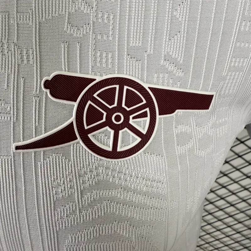 Camiseta Arsenal 2025/2026 Third Blanco (EDICIÓN JUGADOR)