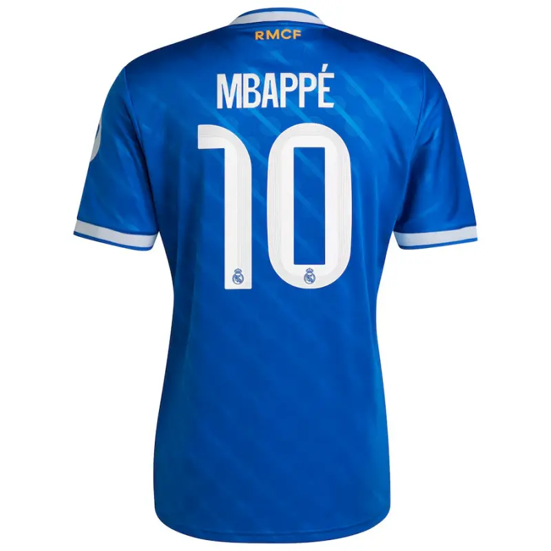 Camiseta MBAPPÉ 10 Real Madrid 2025/2026 Third Azul