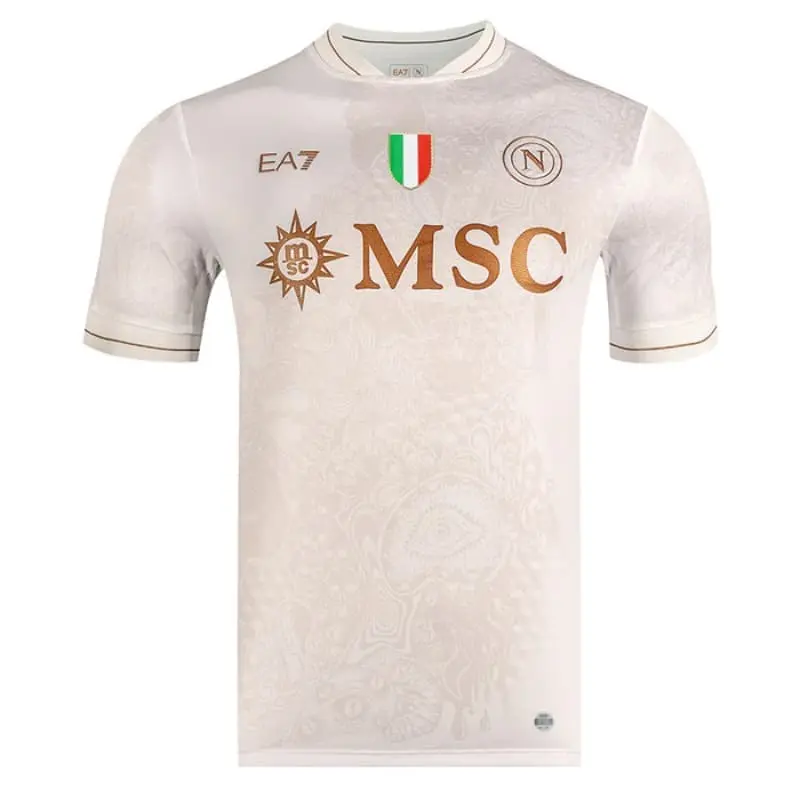 Camiseta Napoli 2025/2026 Away Blanco