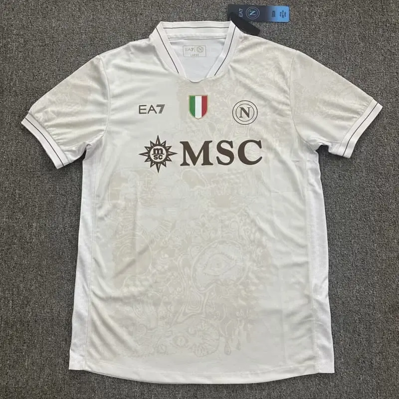 Camiseta Napoli 2025/2026 Away Blanco