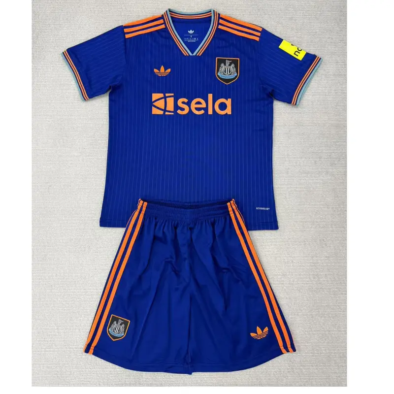 Camiseta Newcastle United 2025/2026 Third Azul Niño Kit