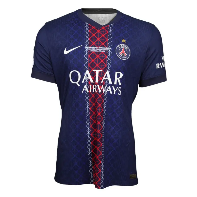 Camiseta PSG 2025/2026 Home Club World Copa Azul Marino