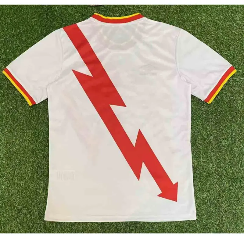 Camiseta Rayo Vallecano 2025/2026 Home Blanco/Rojo