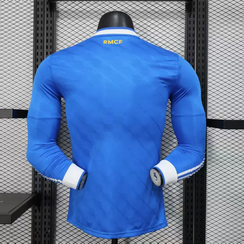 Camiseta Real Madrid 2025/2026 Third ML Azul (EDICIÓN JUGADOR)