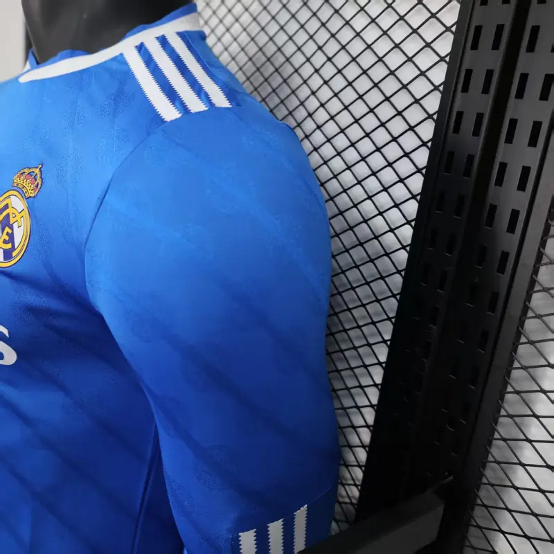 Camiseta Real Madrid 2025/2026 Third ML Azul (EDICIÓN JUGADOR)