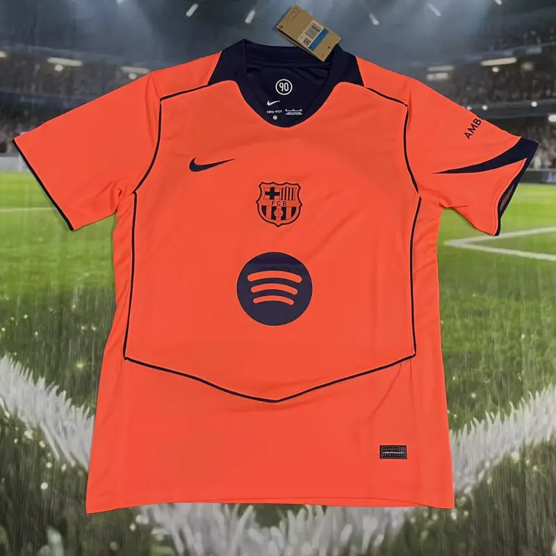Camiseta Barcelona 2025/2026 Third Naranja