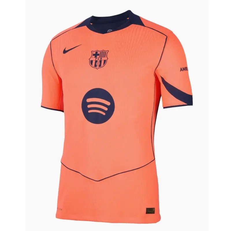 Camiseta Barcelona 2025/2026 Third Naranja