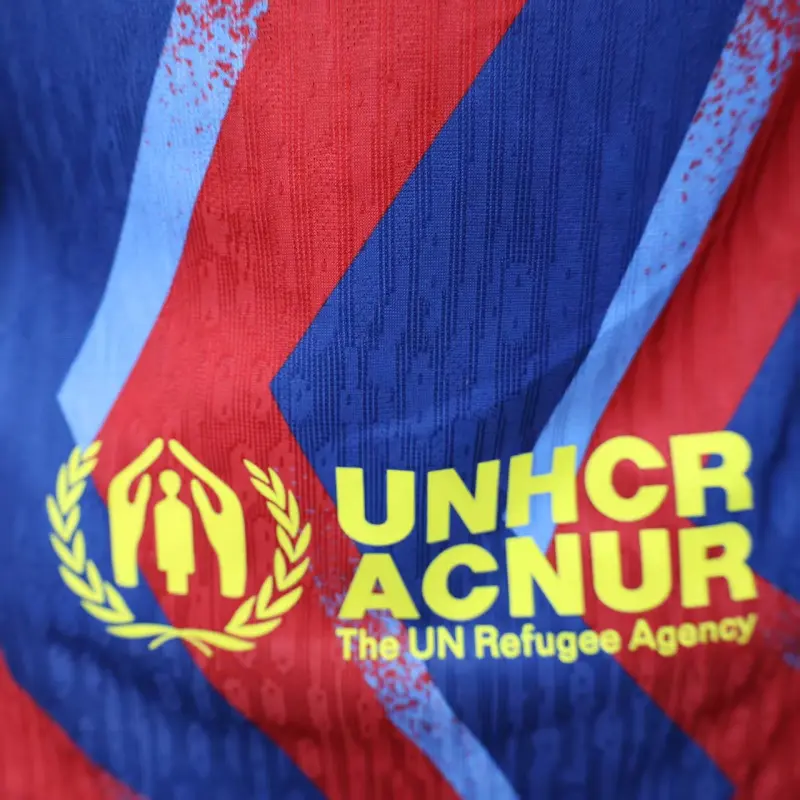 Camiseta Barcelona 2025/2026 4th Azul/Rojo (EDICIÓN JUGADOR)