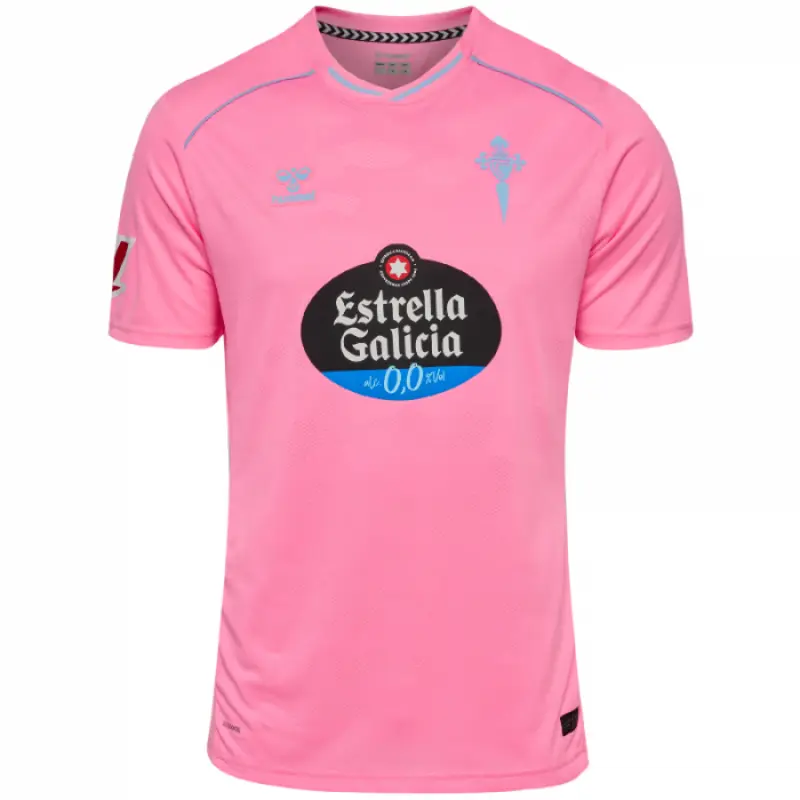 Camiseta Celta de Vigo 2025/2026 Third Rosa con Parche La Liga