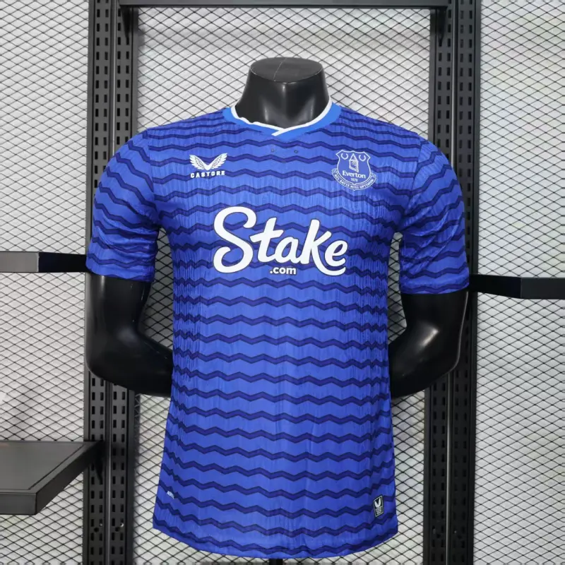Camiseta Everton FC 2025/2026 Home Azul (EDICIÓN JUGADOR)