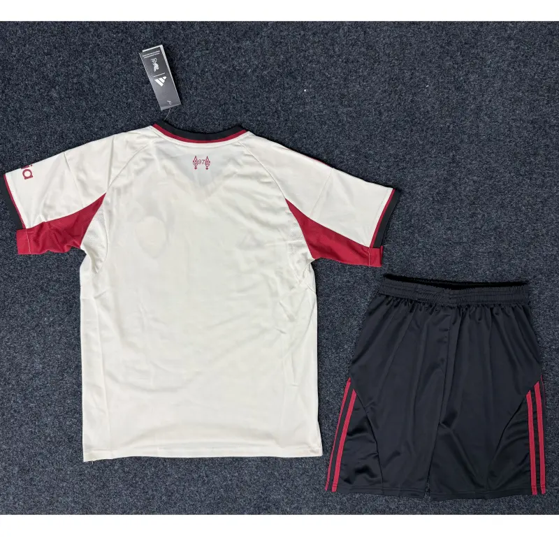 Camiseta Liverpool 2025/2026 Away Blanco