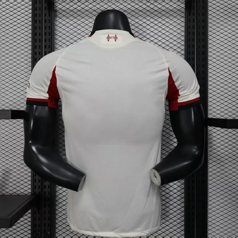 Camiseta Liverpool 2025/2026 Away Blanco (EDICIÓN JUGADOR)