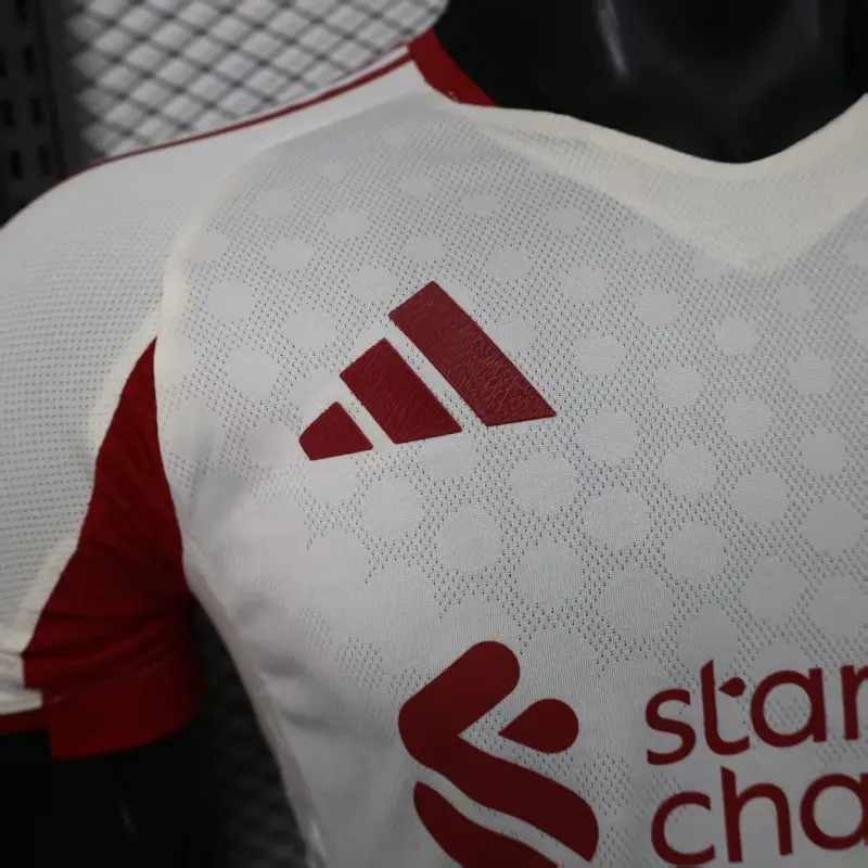 Camiseta Liverpool 2025/2026 Away Blanco (EDICIÓN JUGADOR)