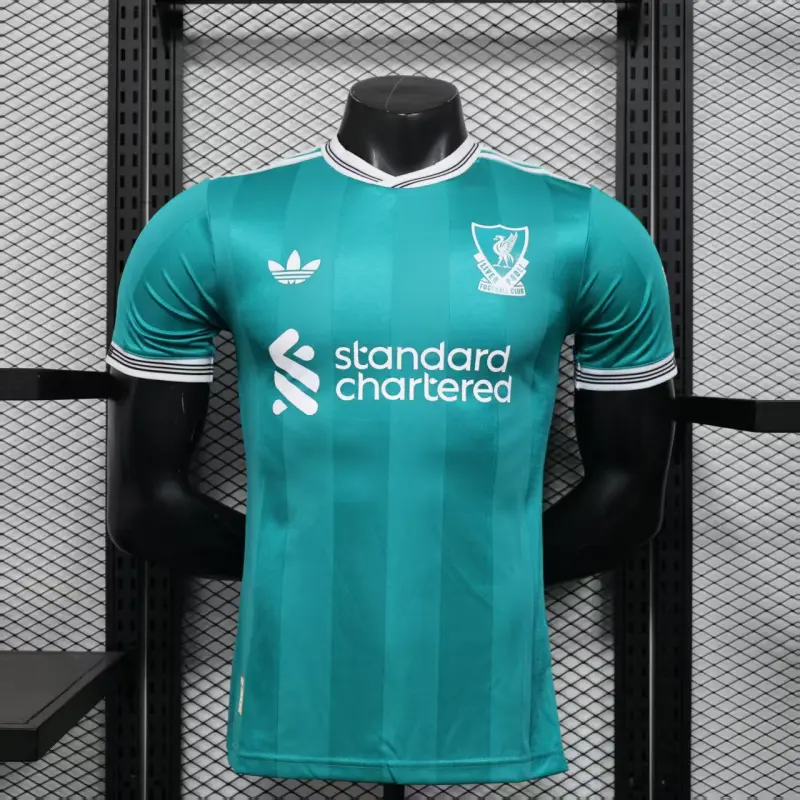 Camiseta Liverpool 2025/2026 Third Verde (EDICIÓN JUGADOR)