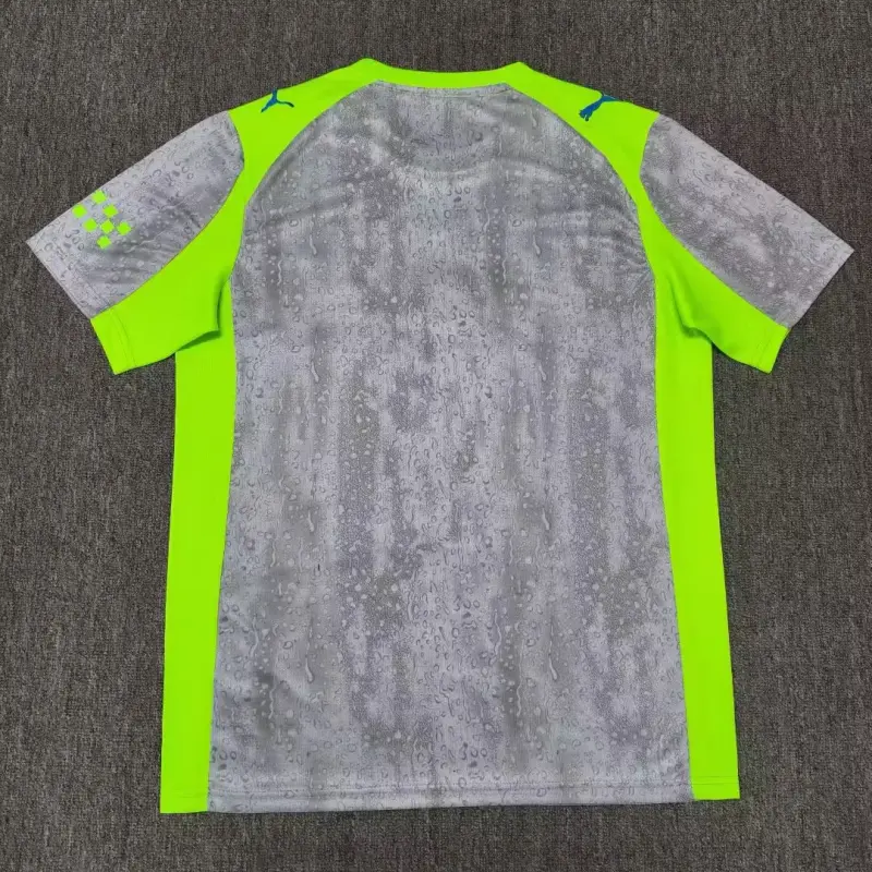 Camiseta Manchester City 2025/2026 Third Gris/Verde Neón