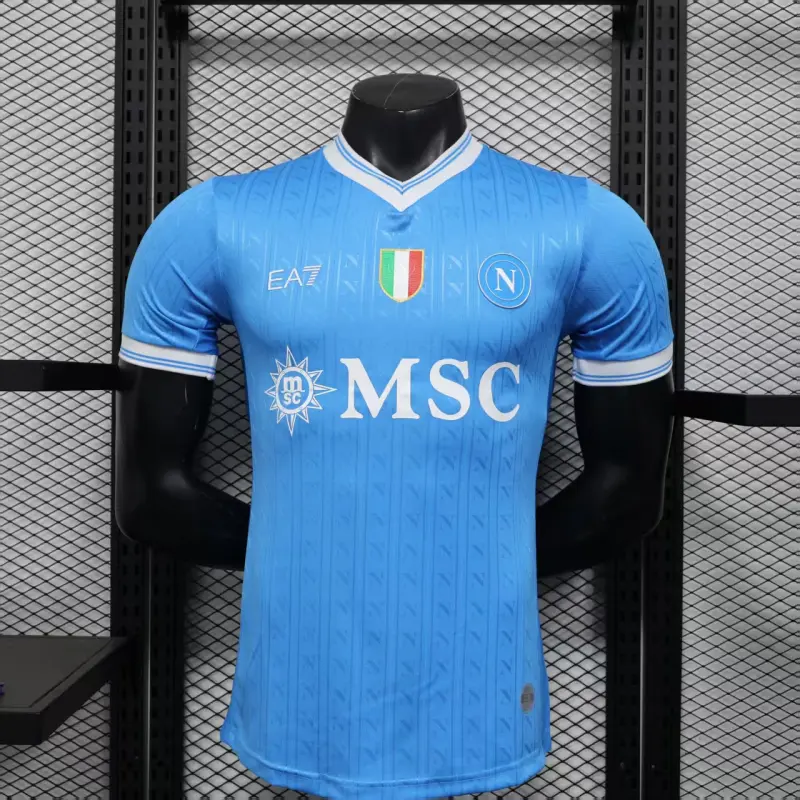 Camiseta Napoli 2025/2026 Home Azul (EDICIÓN JUGADOR)