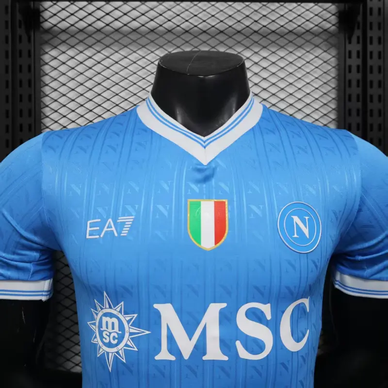 Camiseta Napoli 2025/2026 Home Azul (EDICIÓN JUGADOR)