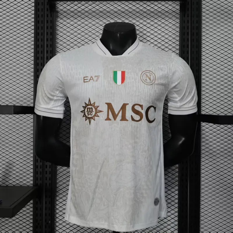 Camiseta Napoli 2025/2026 Away Blanco (EDICIÓN JUGADOR)