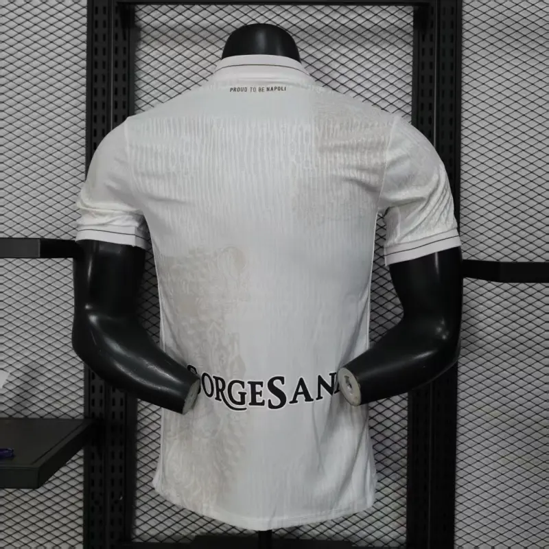 Camiseta Napoli 2025/2026 Away Blanco (EDICIÓN JUGADOR)