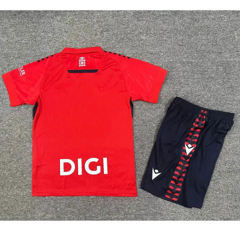 Camiseta Osasuna 2025/2026 Home Rojo Niño Kit