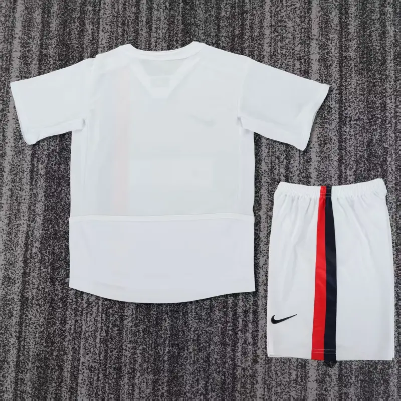 Camiseta PSG 2002/03 Away Retro Blanco Niño Kit