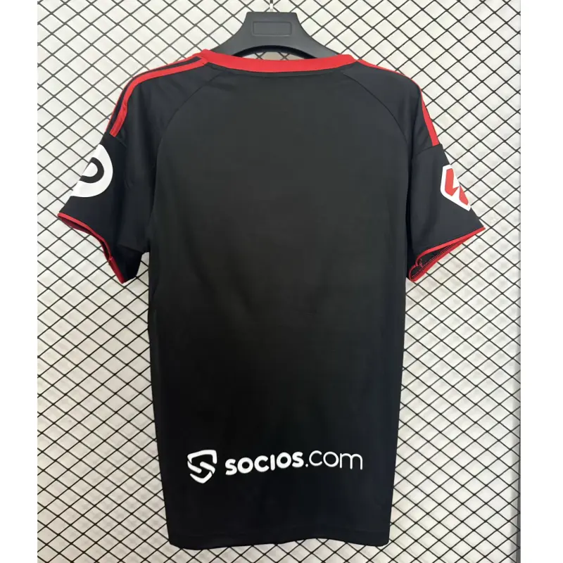 Camiseta Sevilla FC 2025/2026 Third Negro con Parche La Liga
