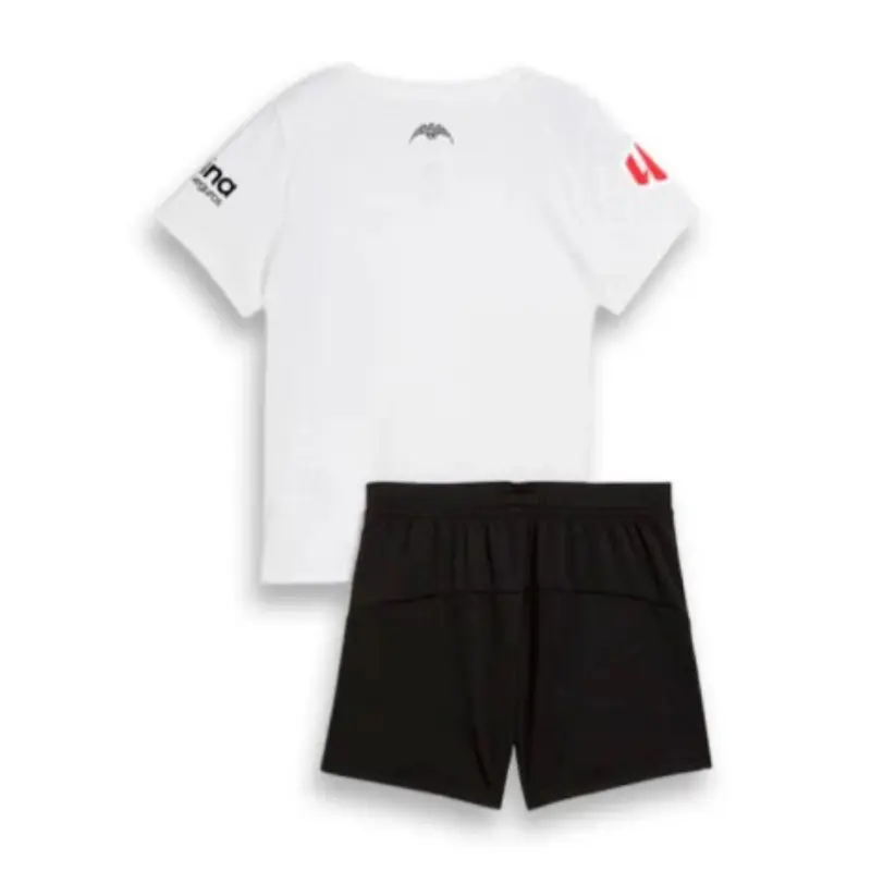Camiseta Valencia 2025/2026 Home Blanco Niño Kit