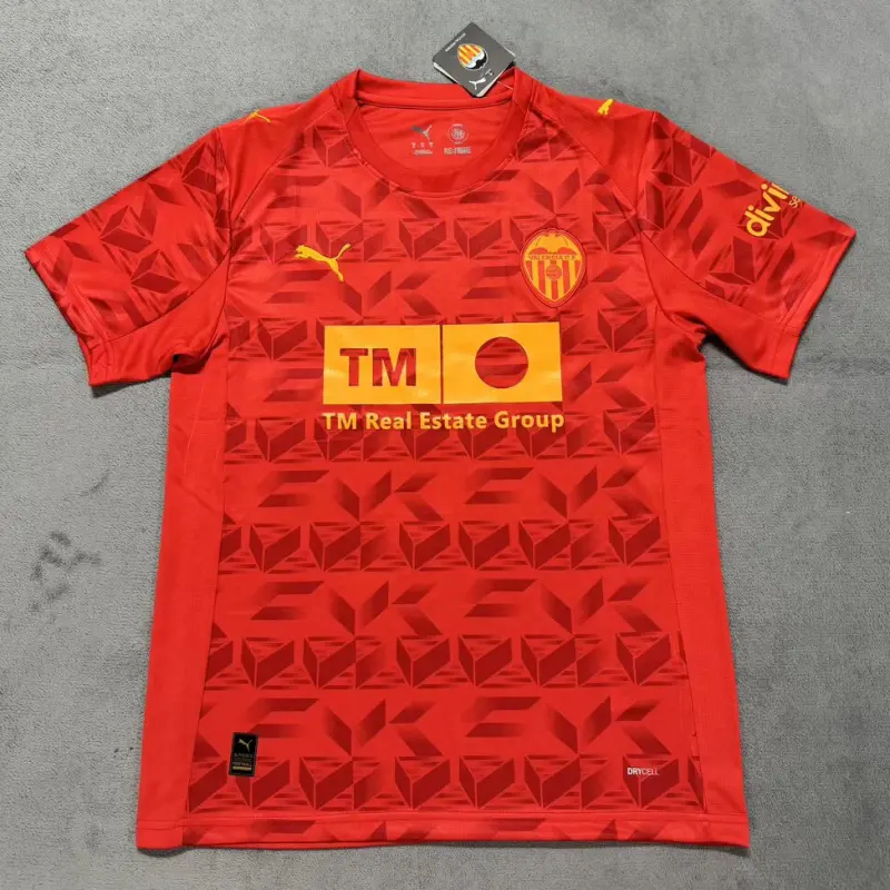Camiseta Valencia 2025/2026 Away Rojo