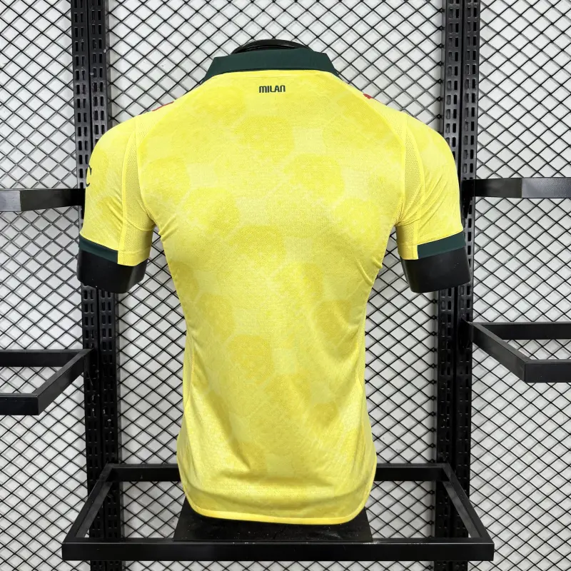 Camiseta AC Milan 2025/2026 Third Amarillo (EDICIÓN JUGADOR)