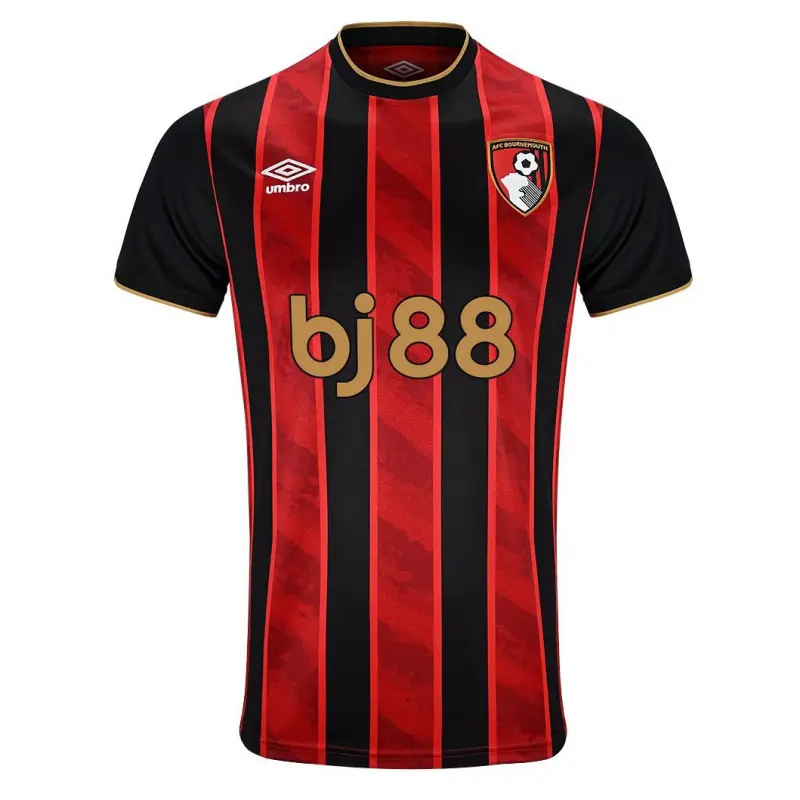 Camiseta AFC Bournemouth 2025/2026 Home Rojo/Negro