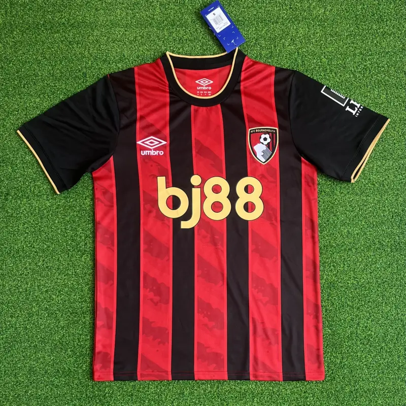 Camiseta AFC Bournemouth 2025/2026 Home Rojo/Negro