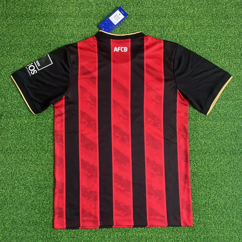 Camiseta AFC Bournemouth 2025/2026 Home Rojo/Negro