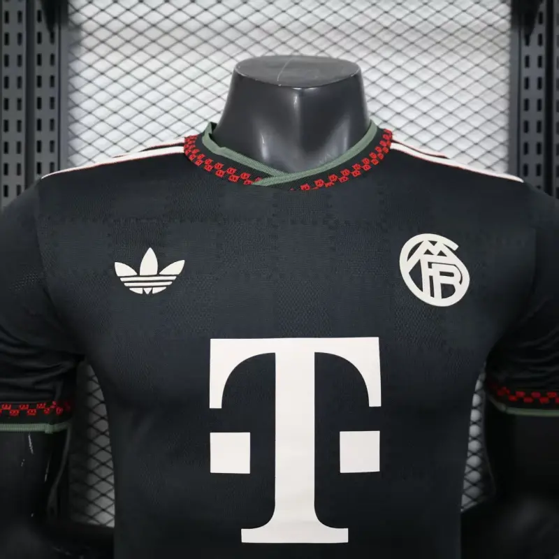 Camiseta Bayern Múnich 2025/2026 Third Negro (EDICIÓN JUGADOR)